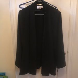NWOT Calvin Klein open front blazer